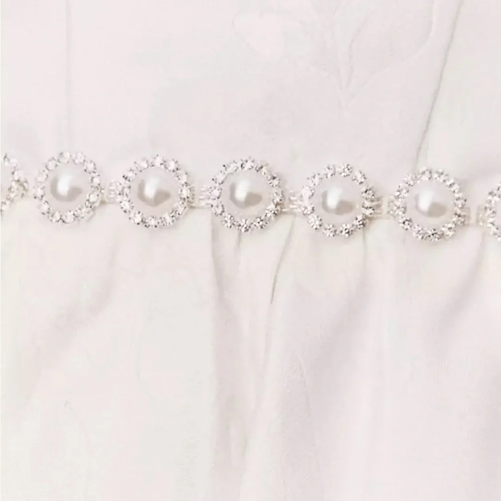 V. Chapman Strapless White Dress - Picture 9 of 15